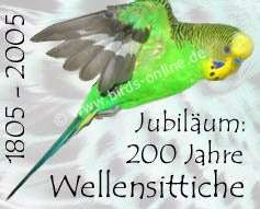 200 Jahre Wellensittiche