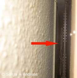K�hlschrank von hinten