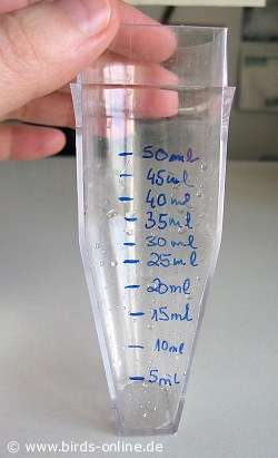 Der fertige Medizinal-Wasserspender