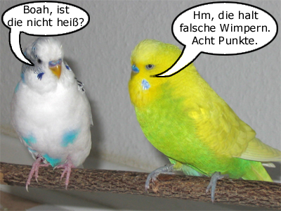 Bewertung der zweiten Teilnehmerin