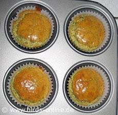 Fertige Muffins