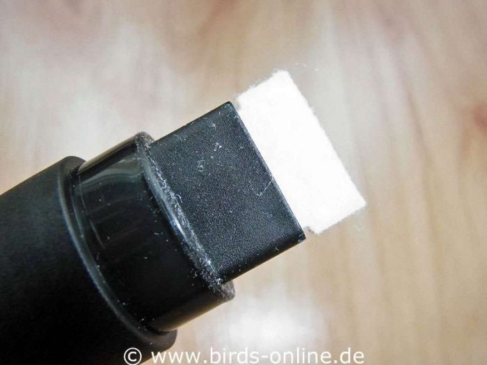 So sieht der einsatzbereite BirdPen aus.